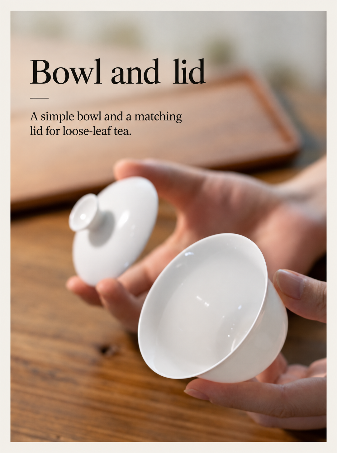 Bowl and lid