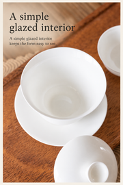 A simple glazed interior