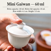 Mini Gaiwan — 60 ml