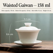 Waisted Gaiwan — 158 ml