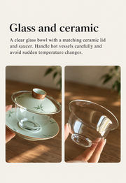 Glass and ceramic