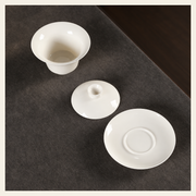 Ivory White Porcelain Gaiwan — image 3