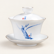 Ink Motif Porcelain Gaiwans - source image 2