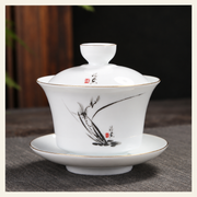 Ink Motif Porcelain Gaiwans - source image 4