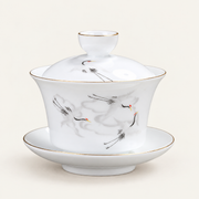 Ink Motif Porcelain Gaiwans - source image 5