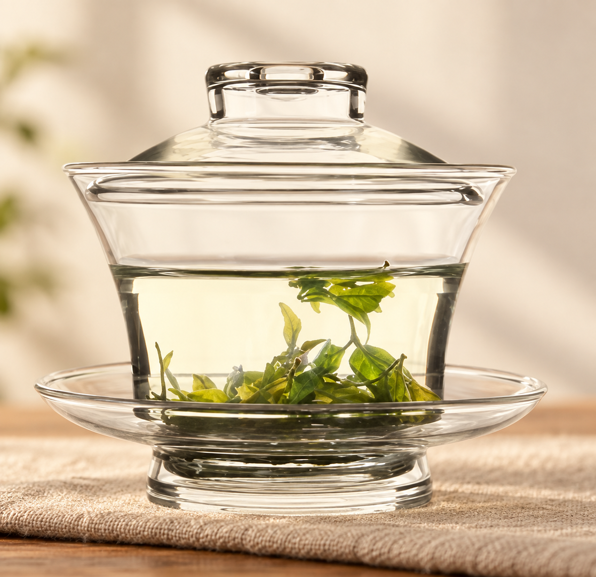 Clear Glass Gaiwan — image 4