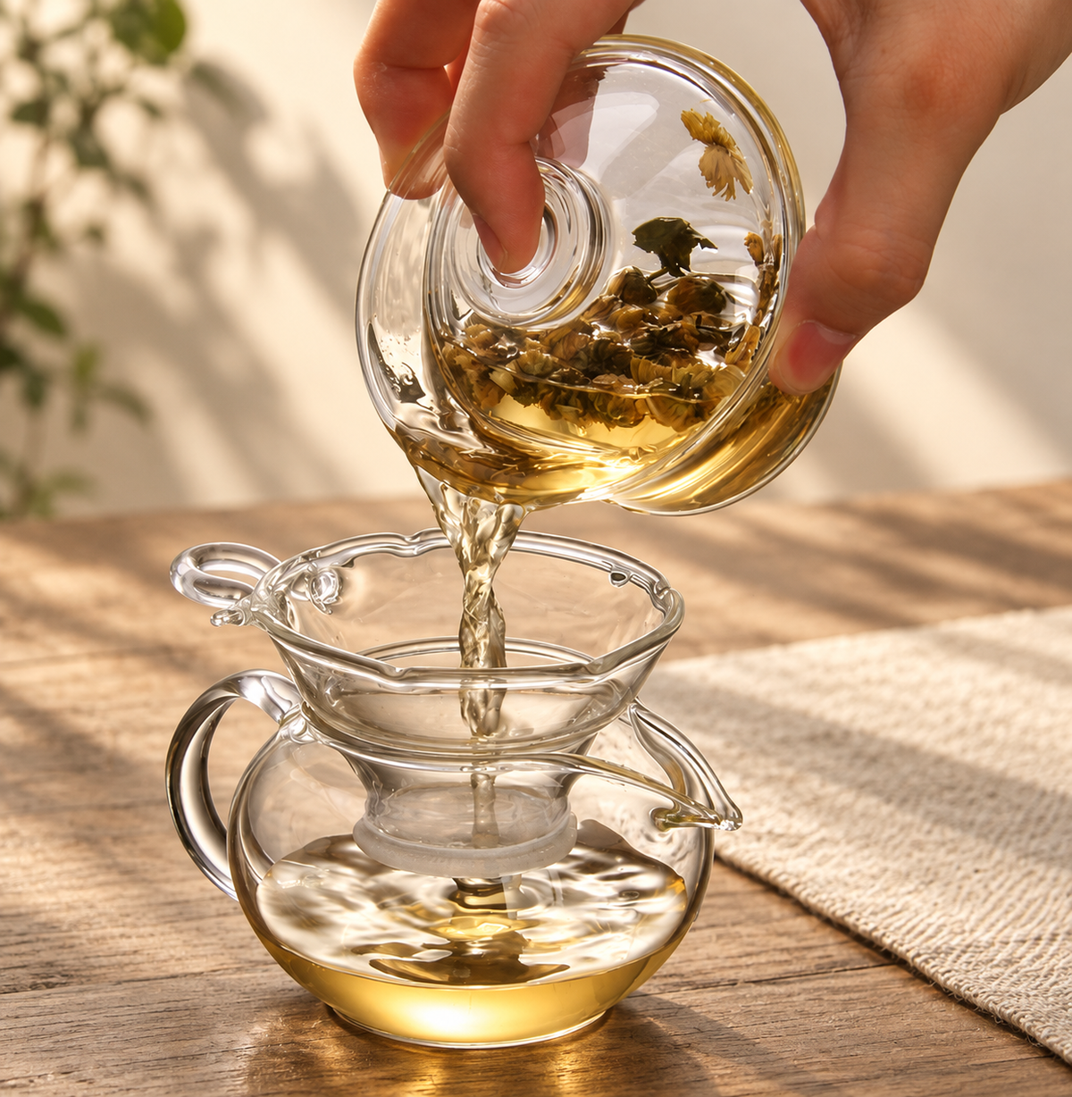 Clear Glass Gaiwan — image 5