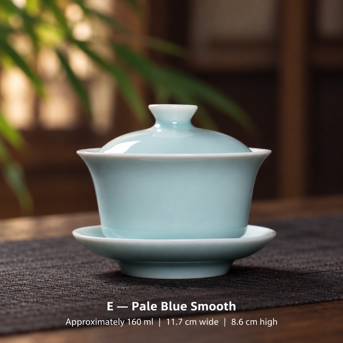 E — Pale Blue Smooth — 160 ml