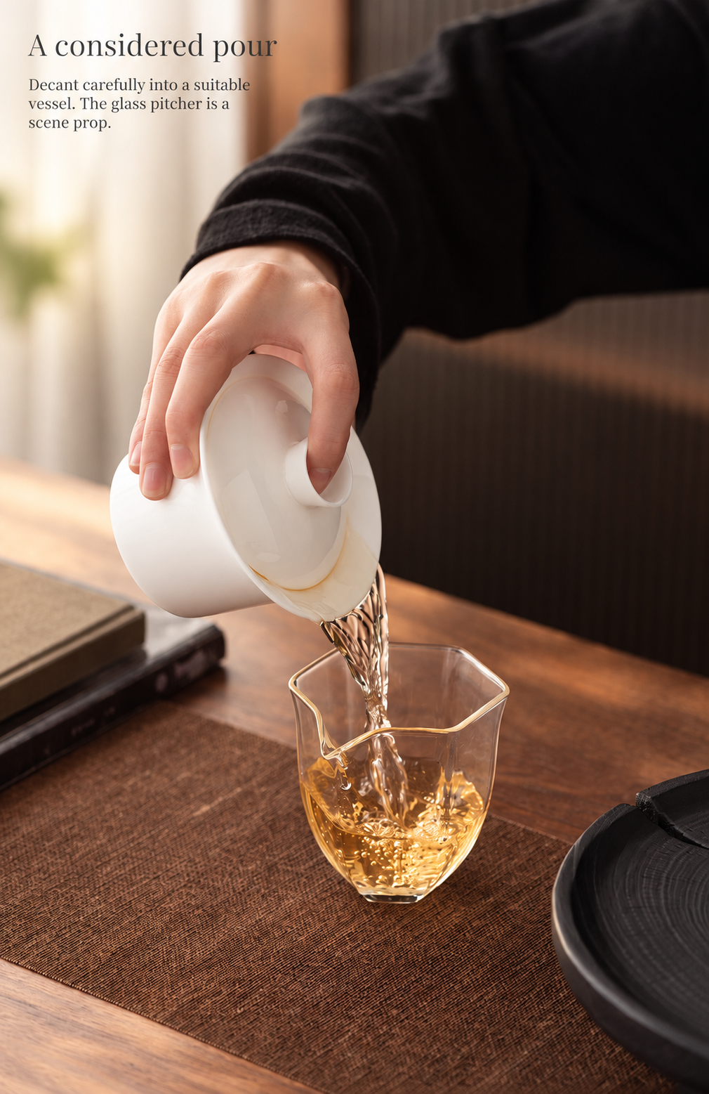 A considered pour