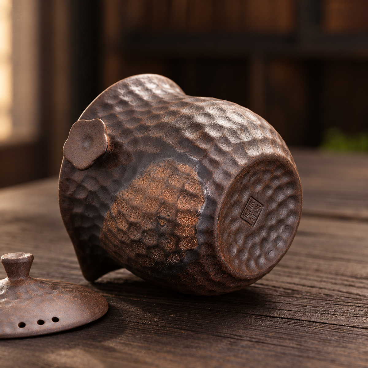Textured Ceramic Tea Brewer — Three Forms — image 4