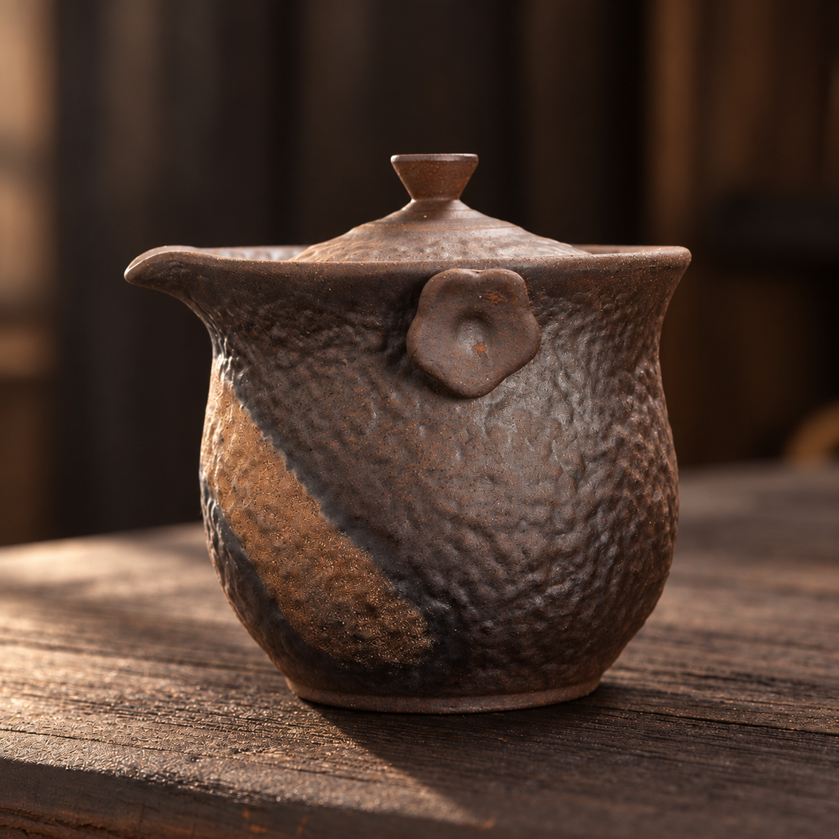 Textured Ceramic Tea Brewer — Three Forms — image 5