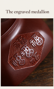 The engraved medallion