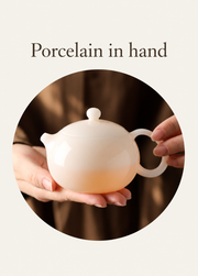Porcelain in hand