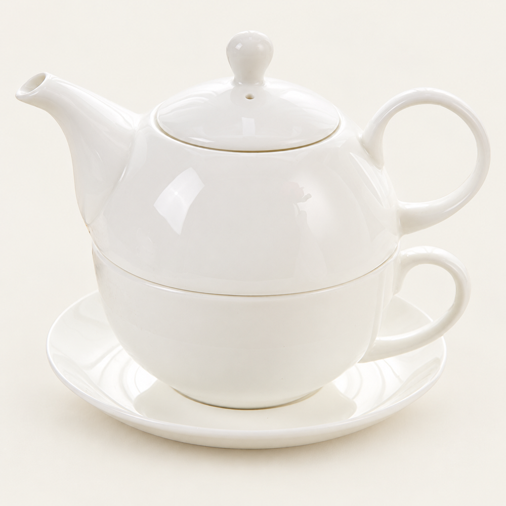 Porcelain Tea-for-One Design Collection - source image 1