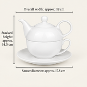 Porcelain Tea-for-One Design Collection - source image 2