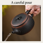 A careful pour