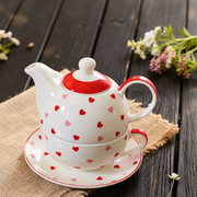 Little Hearts Ceramic Tea-for-One Set — image 5