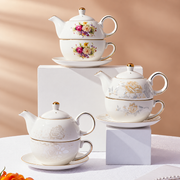 Rose Floral Ceramic Tea-for-One Collection - source image 3