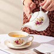 Rose Floral Ceramic Tea-for-One Collection - source image 5