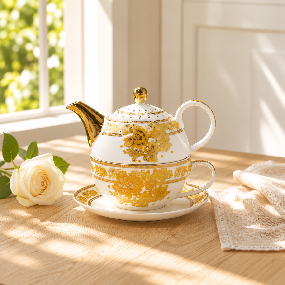 Golden Floral