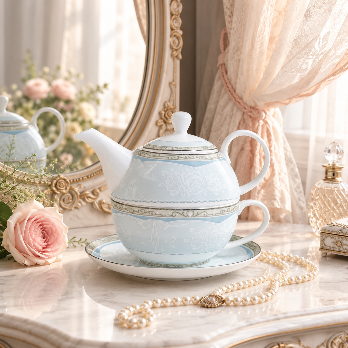 Pale Blue Rose