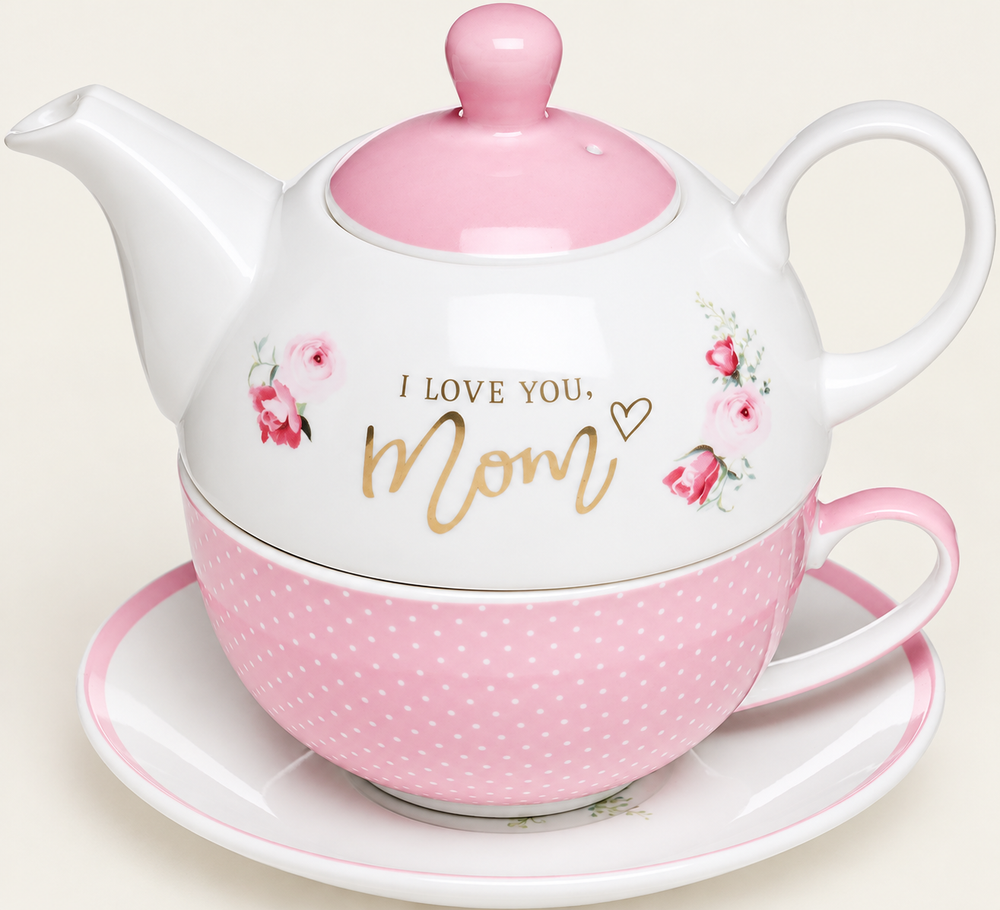 Printed Porcelain Tea-for-One Collection - source image 1