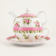 Original rose-pattern setting