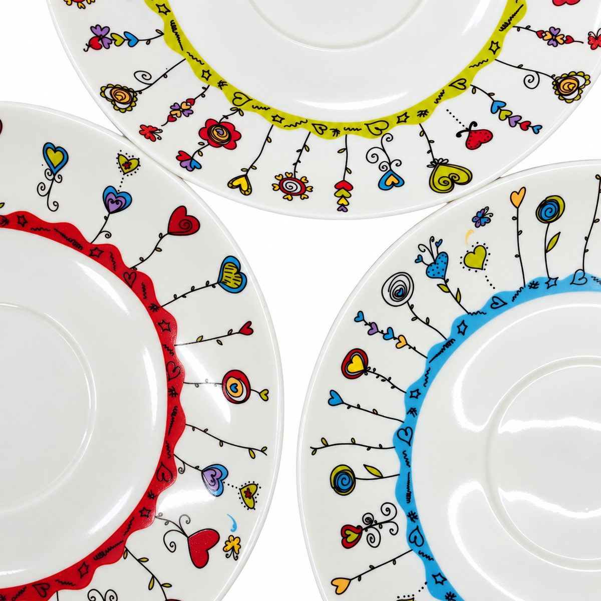 Doodle Pattern Ceramic Tea-for-One Collection - source image 5