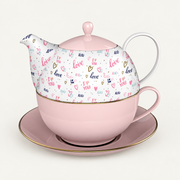 Patterned Ceramic Tea-for-One Design Collection - source image 1
