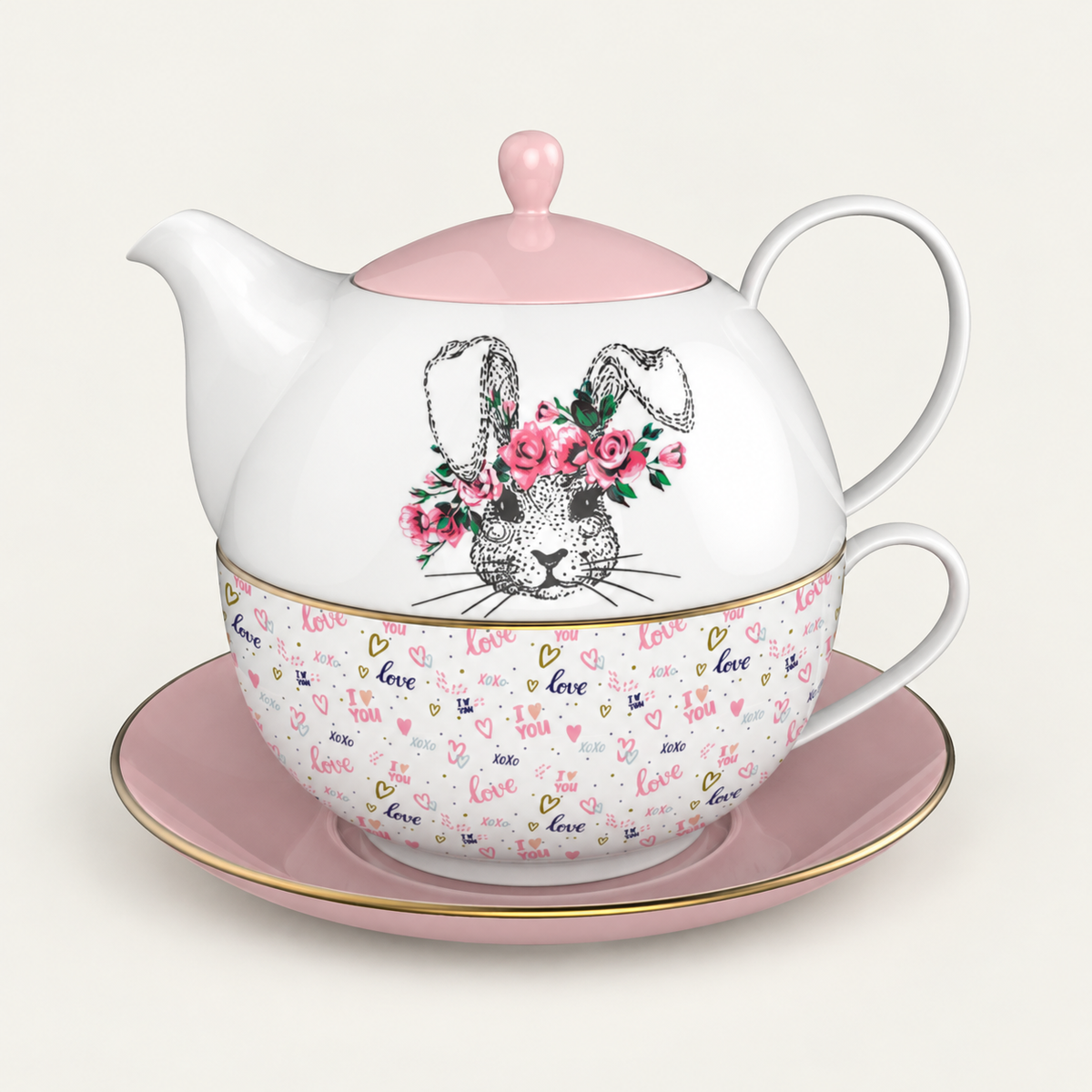 Patterned Ceramic Tea-for-One Design Collection - source image 4