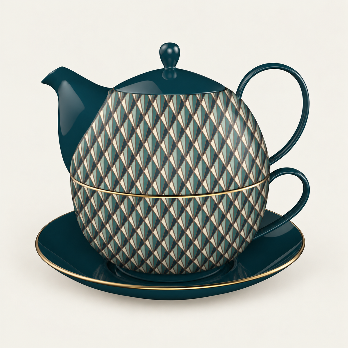 Patterned Ceramic Tea-for-One Design Collection - source image 6