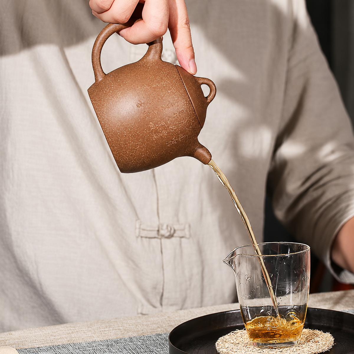A moment to pour