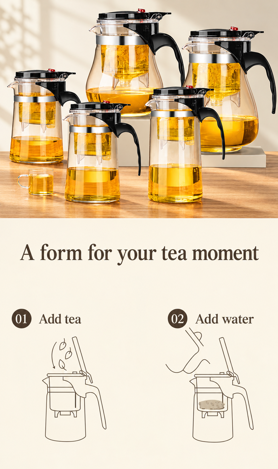 A form for your tea moment