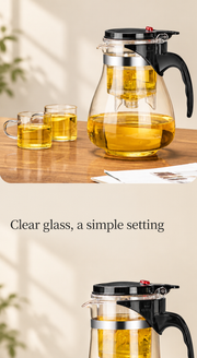 Clear glass, a simple setting