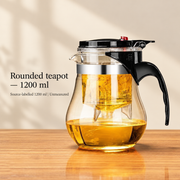 Press-Release Glass Teapots & Handled Cups — image 11