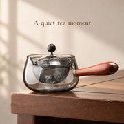 Side-Handle Glass Teapot & Six-Cup Sets — image 1