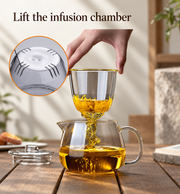 Lift the infusion chamber