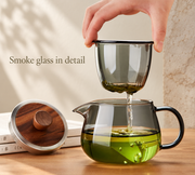 Smoke glass in detail