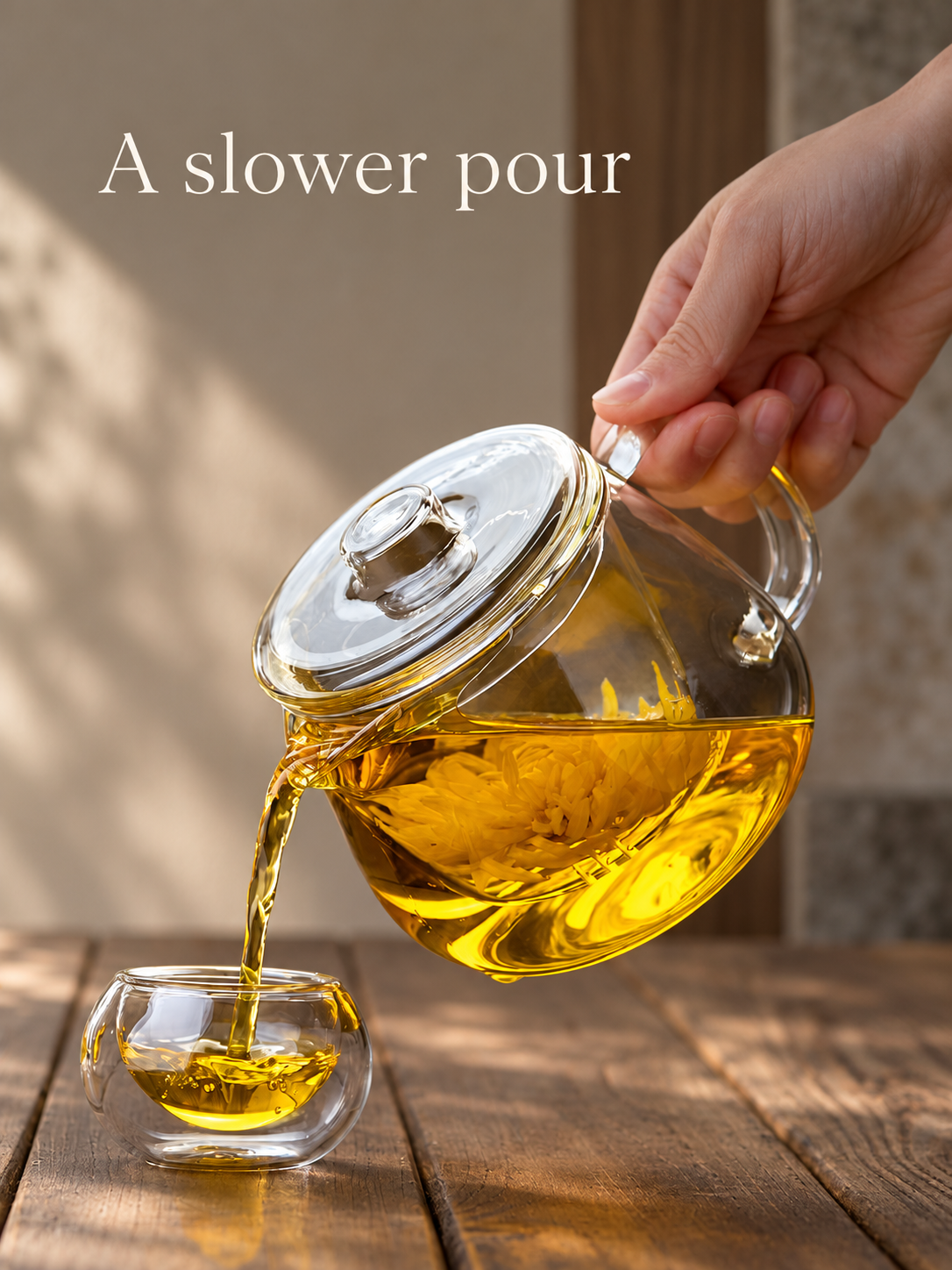 Glass Infuser Teapots & Cup Sets — image 2
