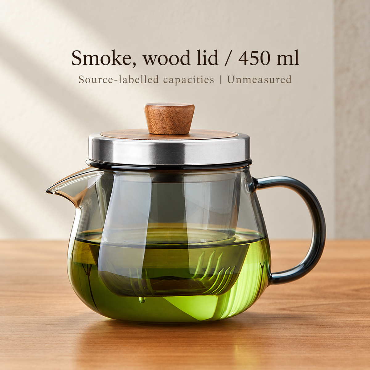 Smoke, wood lid | 450 ml