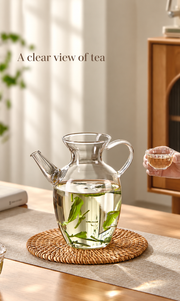 A clear view of tea