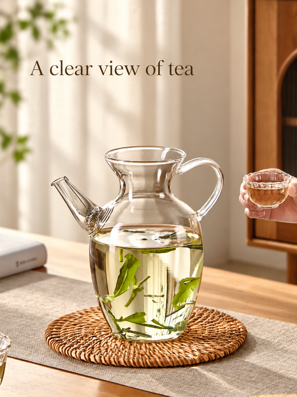 Long-Spout Glass Tea Pitchers & Cup Sets — image 1