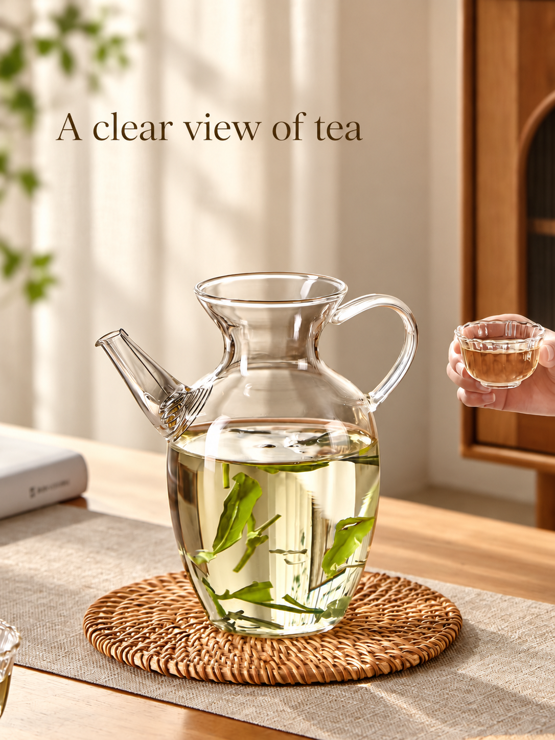 Long-Spout Glass Tea Pitchers & Cup Sets — image 1