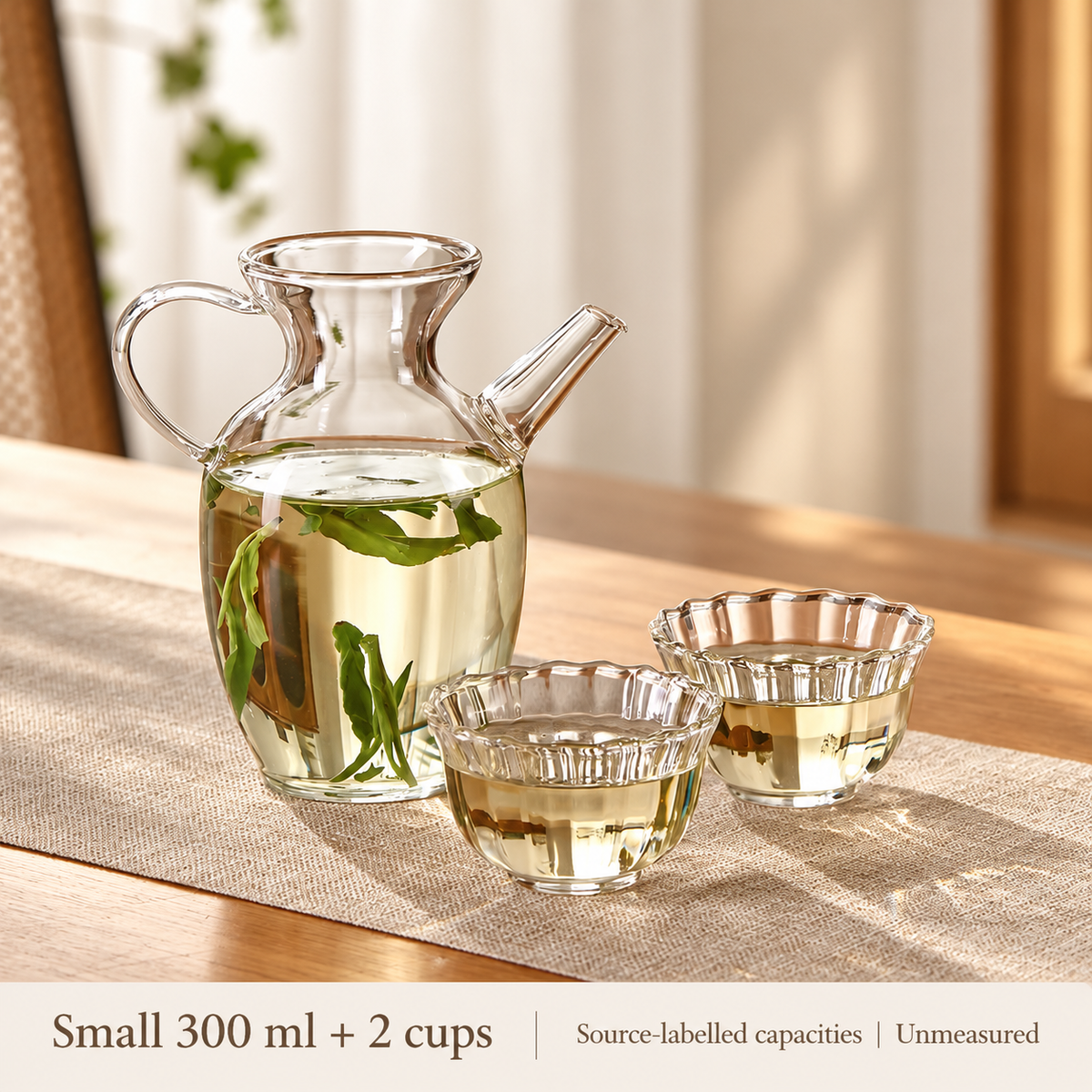 Small 300 ml + 2 cups