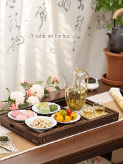 A table set for tea