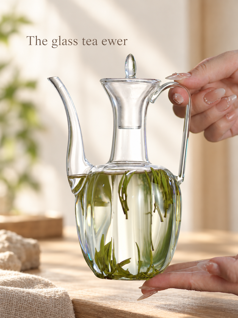 Song Style Glass Tea Ewer & Cup Sets — image 1