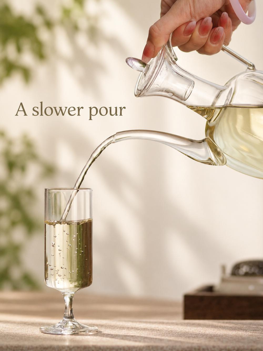 Song Style Glass Tea Ewer & Cup Sets — image 2