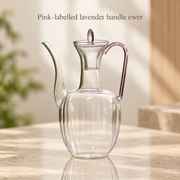 Pink-labelled lavender handle ewer