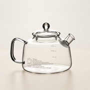 Clear Glass Tea Pots & Four-Cup Sets — image 1