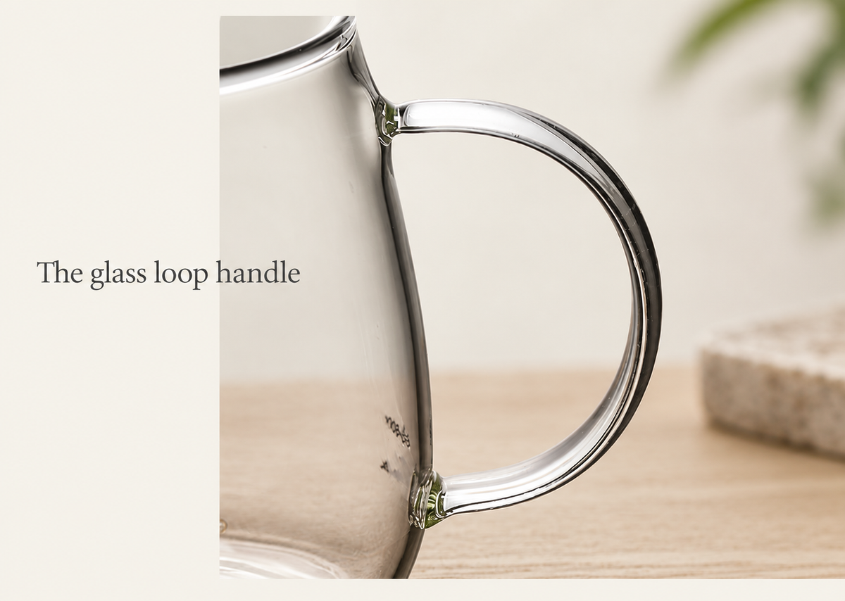 The glass loop handle